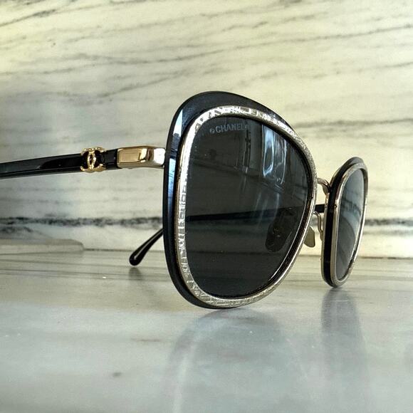 Chanel Black Sunglasses - Picture 2 of 8